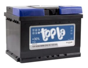 АКБ topla top 62А 600a є