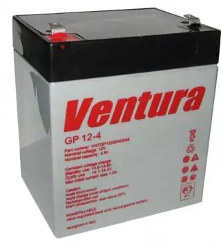 АКБ мото ventura gp 4А 12В